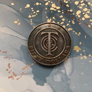 $50 Tiffany Coin- Rainbowed